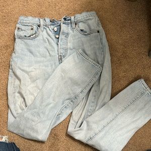 Vintage Levi’s Light Wash 501 Jeans